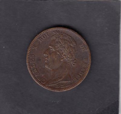Beschrijving: 10 Centimes CHARLES X